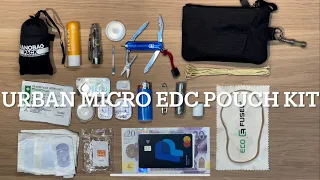 URBAN MICRO EVERYDAY CARRY ESSENTIALS KIT - ALPACA ZIP POUCH PRO - SWISS ARMY KNIFE MANAGER  REVIEW