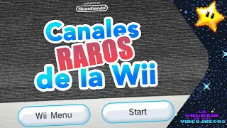 Canales RAROS de la Wii