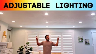 Adjust the Color of Your House with  Adjustable LED Lights