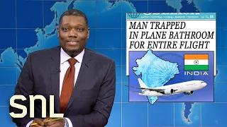 Weekend Update: Man Trapped in Plane Bathroom, Elton John Earns an E.G.O.T. - SNL