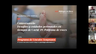 Conversatorio "Desafíos y cuidados perinatales en tiempos de Covid-19: Polifonía de voces".