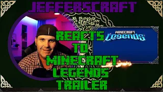 Minecraft Legends Trailer Reaction with JEFFERSCRAFT