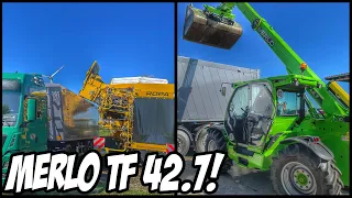 404: Kommt der Ropa auf den Auflieger? 🤔 | Merlo TF42.7 am Start! 🤩