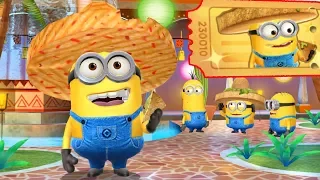 Despicable Me Minion Rush : Tortilla Chip Hat Minion Costume Upgrade By Golden Tickets