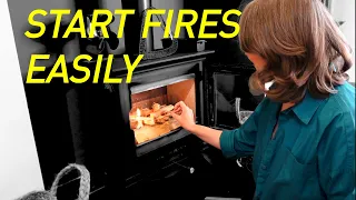 Easiest Way to Start a Fire | Top Down Method