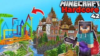 My Castle Mega Base Expansion in Minecraft Hardcore Survival Let's Play
