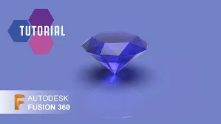 How to design a Diamond in Autodesk Fusion 360 | Fusion 360 Tutorial for Beginners