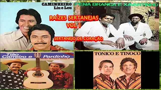 RAÍZES SERTANEJAS - LIU E LEU/ PENA BRANCA E XAVANTINHO/TIÃO CARREIRO E PARDINHO/TONICO E TINOCO