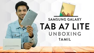 Samsung Galaxy Tab A7 Lite Unboxing & Review in Tamil 🔥 Best Budget Tablet 2021