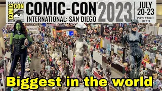 San Diego Comic-Con 2023 Biggest in the World ,busiest Day Saturday
