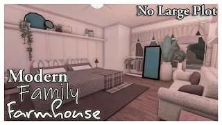 ROBLOX | Bloxburg: Modern Family Farmhouse Speedbuild | Part 3 | 487k | Ellvoi