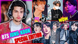 "BTS ARMY REACTS: Jungkook's English TikTok Reels Are TOO CUTE" @mrbrownyreaction #jungkookreaction