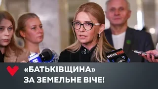 «Батьківщина» підтримує вимоги аграріїв