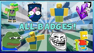 HOW TO FIND ALL 115 BADGES in Find The Memes [🎄115!]| ROBLOX