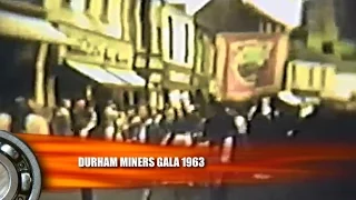 Durham Coal Mining Miners Gala Vintage Film 1963