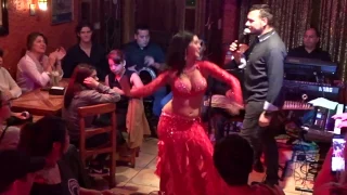 Baaed Anak - Safi Bellydancer Improvisando en Tarde Árabe de Inicio de Año 2017 de Safi Danza Árabe