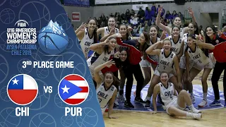 Chile v Puerto Rico - 3rd Place - FIBA U16 Women's Americas Championship 2019