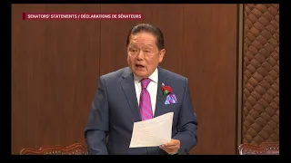 胡子修参议员发表五月亚裔文化月揭幕演讲