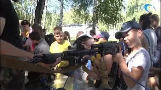 Сотрудники новгородской полиции познакомили со своей работой воспитанников «Лесной сказки»