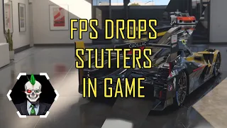 Why + Fix FPS Stutters in Game PC #forzamotorsport