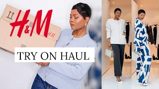 HUGE H&M SPRING TRY ON HAUL | NEW IN ARRIVALS | ama loves beauty