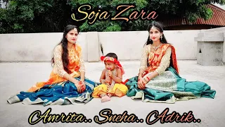 Soja Zara Dance Cover | Baahubali 2 The Conclusion | Anushka Shetty & Prabhas | Amrita & Sneha