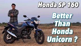 2024 Honda SP 160 Disc Review - Better Than Honda Unicorn ??