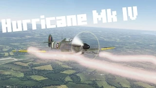 War Thunder Gameplay - Hurricane Mk IV - War Thunder Realistic Battle