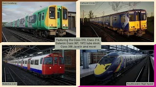 Trainspotting on East Coastway and other UK routes! ~ Train Sim World 2