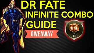 DR FATE + FATHER BOX INFINITE COMBO GUIDE INJUSTICE 2 MOBILE ( GIVEAWAY )