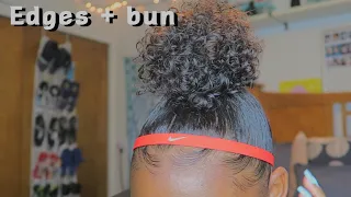 NATURAL BUN TUTORIAL +EDGES