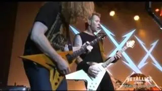 Metallica - Metal Militia y Hit The Lights w/Dave Mustaine
