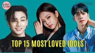 TOP 15 MOST LOVED KPOP IDOLS in south korea for the last 3 years