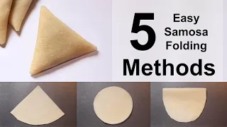 How to fold Samosa perfectly - How to Fold Samosa - Samosa Folding - Ramadan Recipes - Aliza Bakery