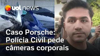 Caso Porsche: Polícia Civil entra na Justiça para que PM entregue câmeras de agentes