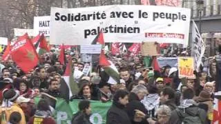 Weekend of protests in Paris over Gaza