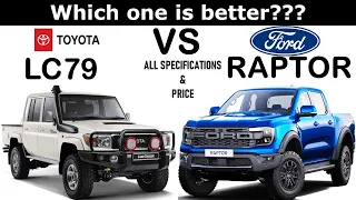 ALL NEW Toyota LANDCRUISER 70 LC79 Vs ALL NEW Ford RANGER RAPTOR | Which is better ?