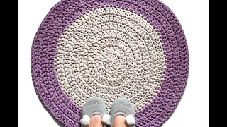 How to Crochet a Seamless Round Rug: Detailed Tutorial for Beginners