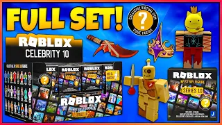 ALL Roblox Mystery Boxes Series 10, ALL TOY CODES | Celebrity Series 10 Unboxing