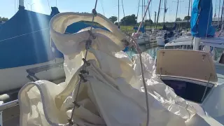 How to Install a headsail downhaul on your sailboat