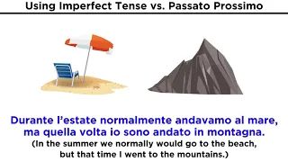 Italian Grammar: L'imperfetto vs. Passato Prossimo
