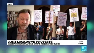 Covid-19 - Anti-lockdown protests: angry demonstrations erupt across the globe