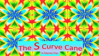 The S Curve Cane in Polymer Clay, a Tutorial.