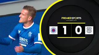 HIGHLIGHTS | Rangers 1-0 Dundee | Steven Davis is the Premier Sports Cup Quarter Final match winner