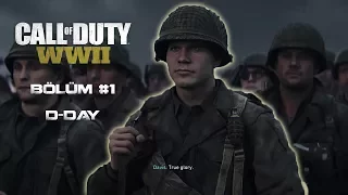 İNSANLIK TARİHİNİN EN HÜZÜNLÜ SAVAŞI | D-DAY Call Of Duty WW2 Türkçe Bölüm #1
