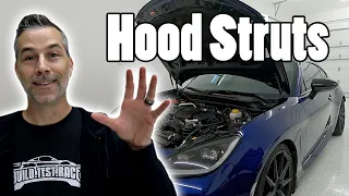 Noble Gen2 Hood Strut Install - 2022 Toyota GR86