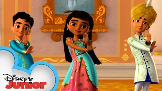 Dances with Princes🕺 | Dance with Mira and Friends | Mira, Royal Detective | Disney Junior