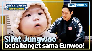 [IND/ENG] Jungwoo gets to have Dad all to himself! | The Return of Superman | KBS WORLD TV 240324