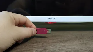 Как подключить USB-флешку к телевизору Dexp