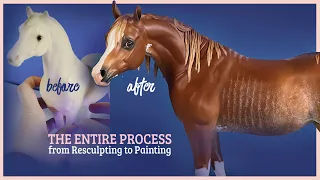 Customizing a Breyer Model Horse from Start to Finish: The Complete Process Video